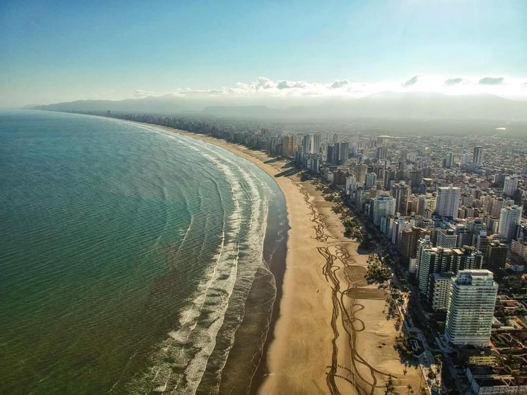 apto 2dorm wifi 150m da praia aviação Praia Grande 1vaga estac veja todas fotos Extérieur photo