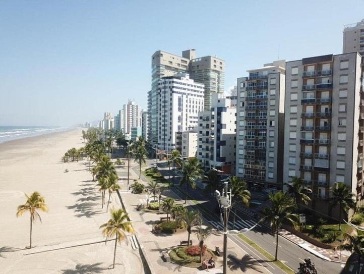 apto 2dorm wifi 150m da praia aviação Praia Grande 1vaga estac veja todas fotos Extérieur photo